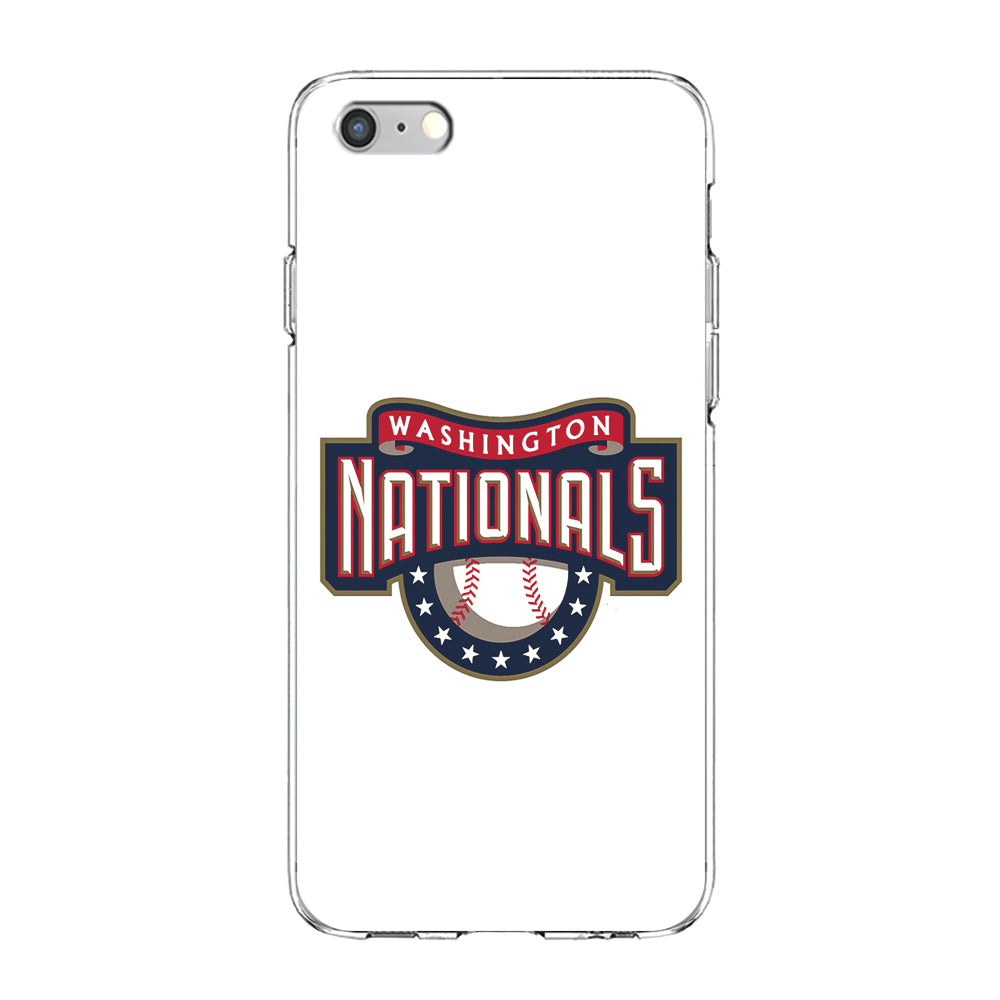 Baseball Washington Nationals MLB 001 iPhone 6 Plus | 6s Plus Case-Phone Case-Clear Soft Case-Altracase