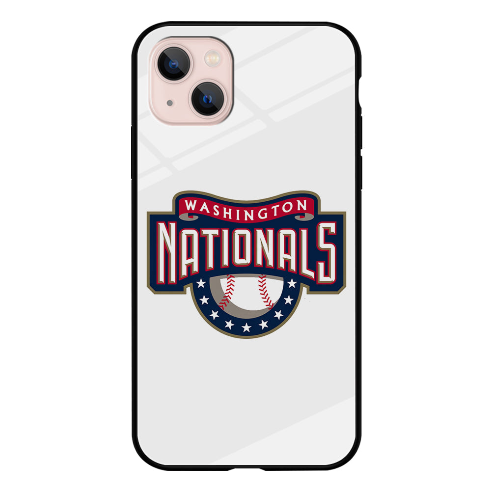 Baseball Washington Nationals MLB 001 iPhone 13 Case-Phone Case-Tempered Glass Case-Altracase