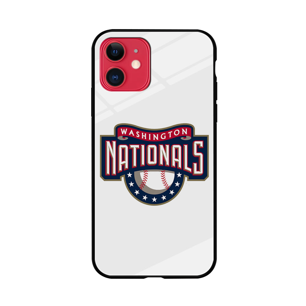 Baseball Washington Nationals MLB 001 iPhone 11 Case-Phone Case-Tempered Glass Case-Altracase