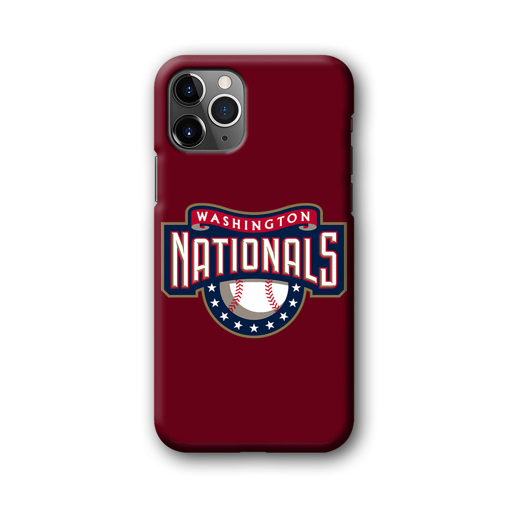Baseball Washington Nationals MLB 002 iPhone 11 Pro Case-Phone Case-3D Case-Altracase