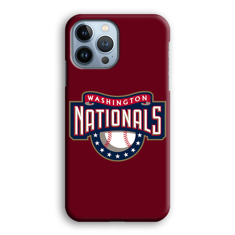 Baseball Washington Nationals MLB 002 iPhone 15 Pro Max Case-Phone Case-3D Case-Altracase