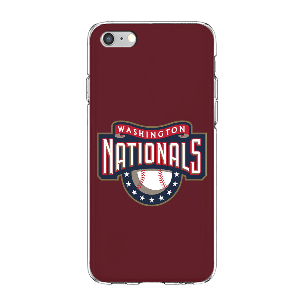 Baseball Washington Nationals MLB 002 iPhone 6 Plus | 6s Plus Case-Phone Case-Clear Soft Case-Altracase