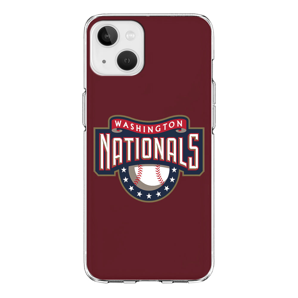 Baseball Washington Nationals MLB 002 iPhone 13 Case-Phone Case-Clear Soft Case-Altracase