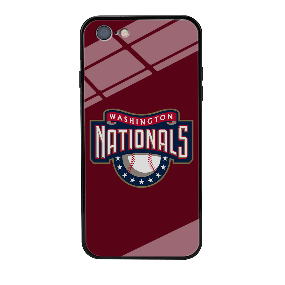 Baseball Washington Nationals MLB 002 iPhone 6 Plus | 6s Plus Case-Phone Case-Tempered Glass Case-Altracase