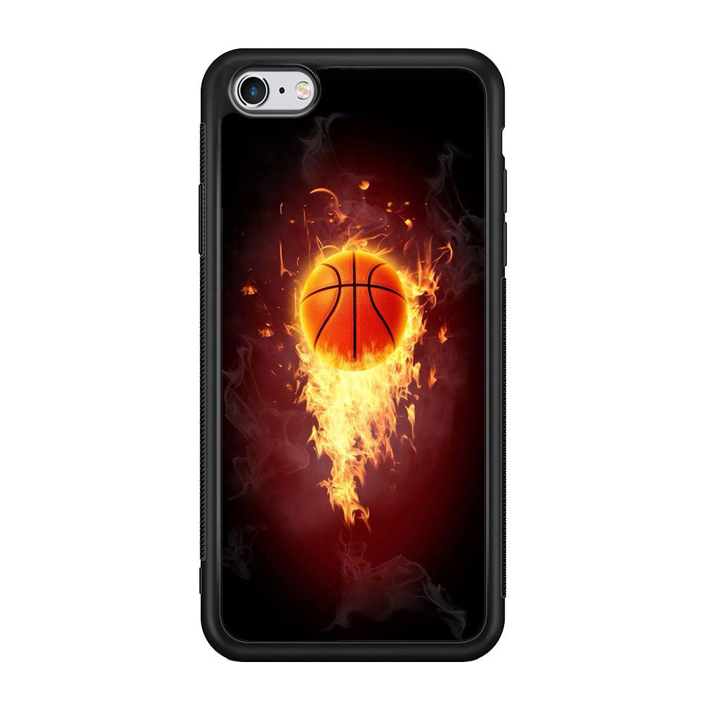 Basketball Art 001 iPhone 6 | 6s Case-Phone Case-Rubber Black (2D Case)-Altracase