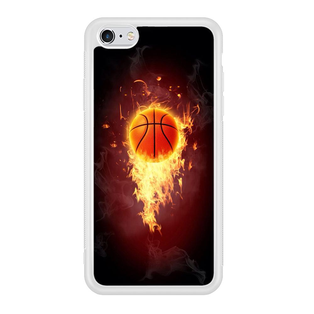 Basketball Art 001 iPhone 6 | 6s Case-Phone Case-Rubber White (2D Case)-Altracase