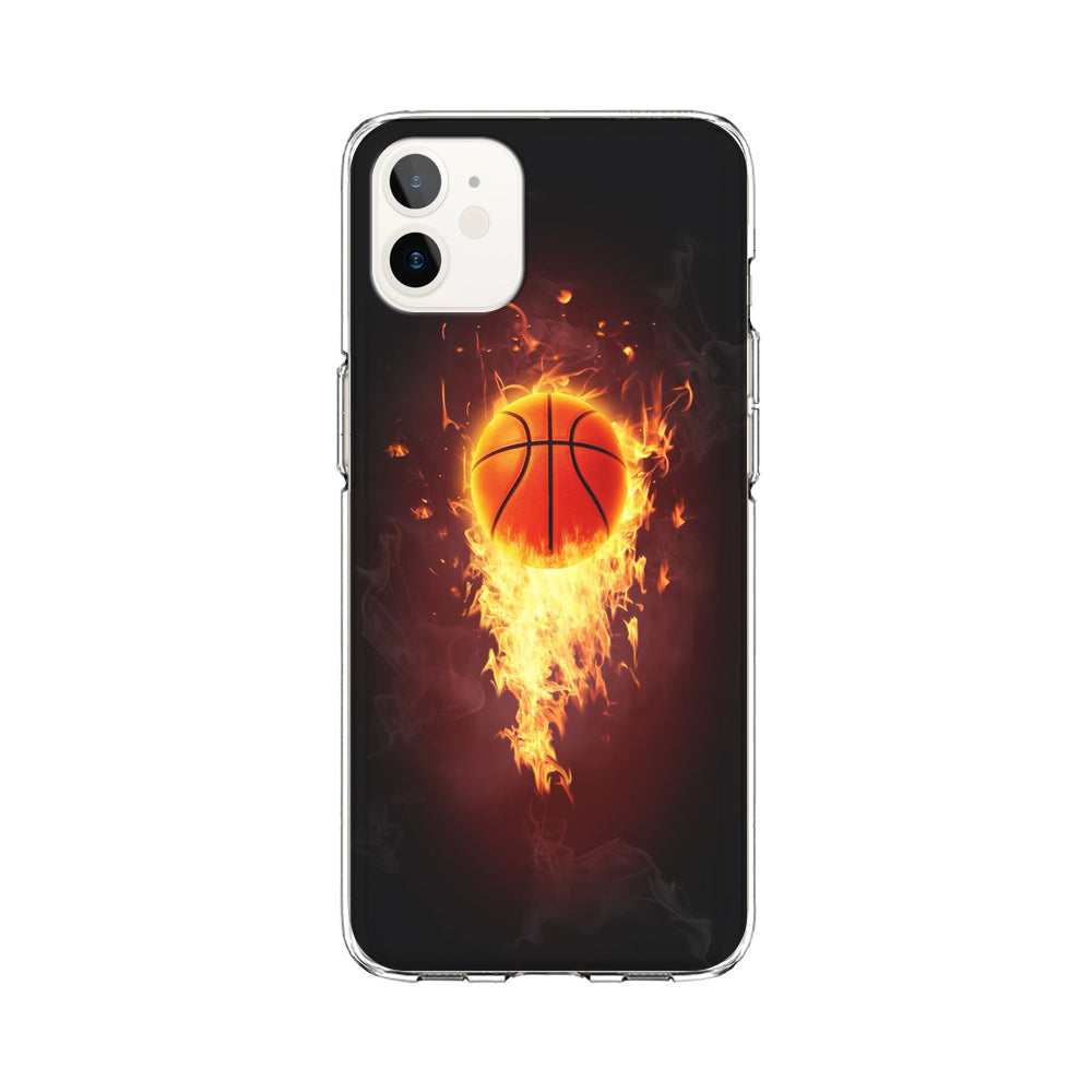 Basketball Art 001 iPhone 12 Case-Phone Case-Clear Soft Case-Altracase