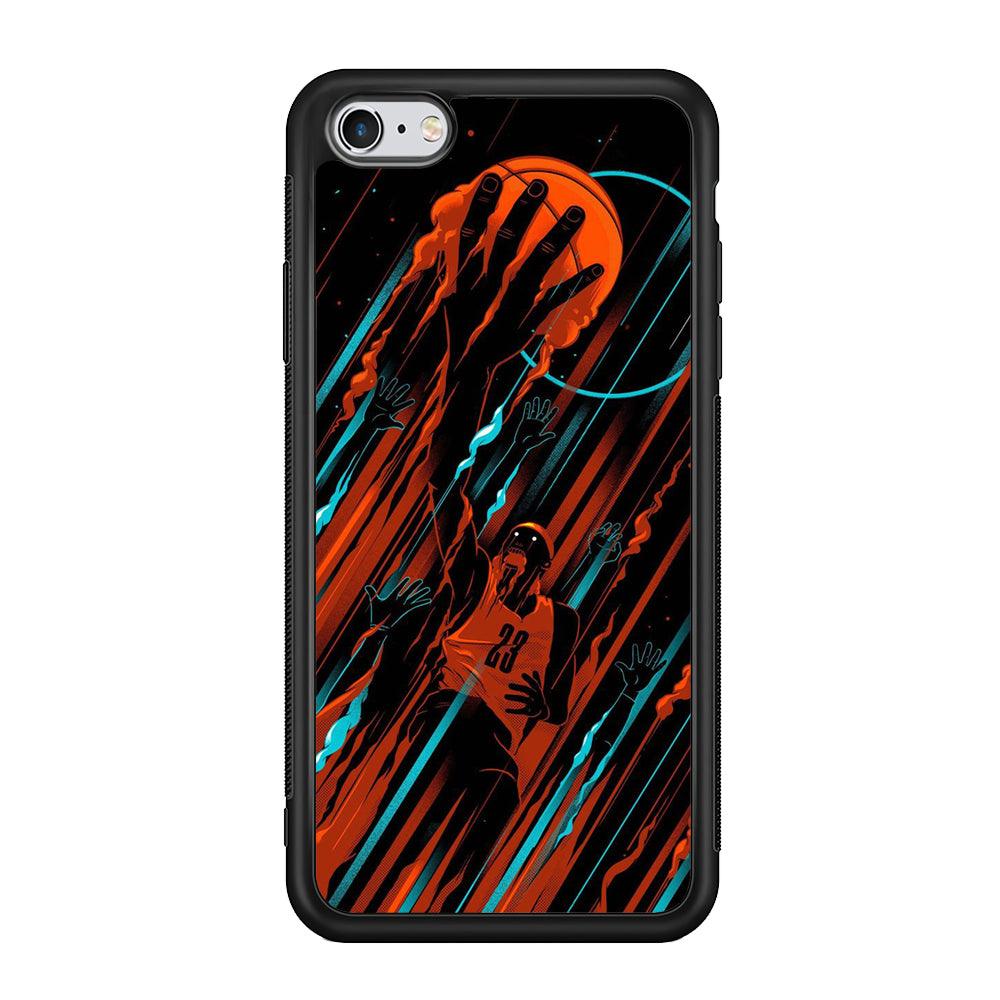 Basketball Art 003 iPhone 6 | 6s Case-Phone Case-Rubber Black (2D Case)-Altracase