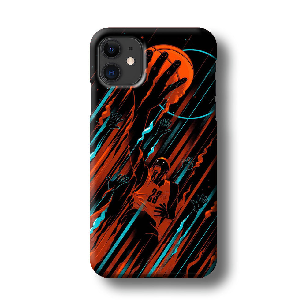 Basketball Art 003 iPhone 11 Case-Phone Case-Altracase