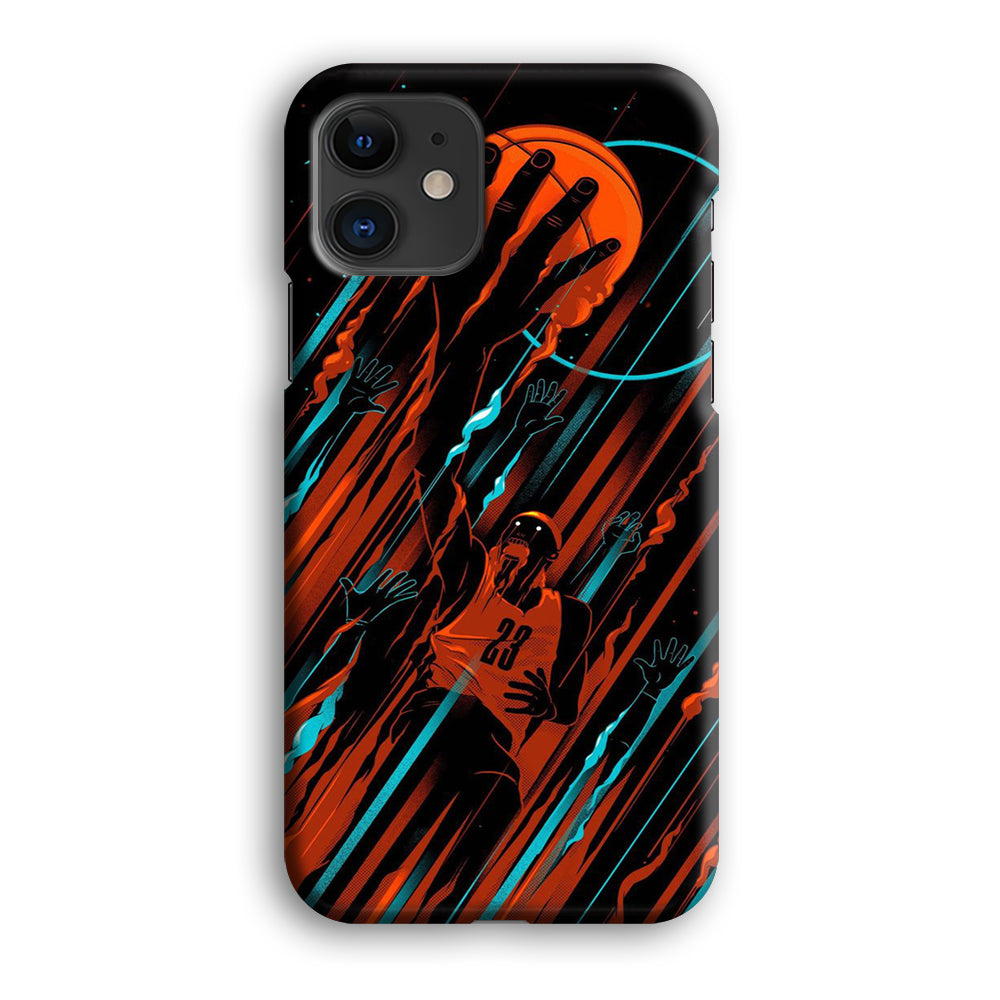 Basketball Art 003 iPhone 12 Case-Phone Case-3D Case-Altracase