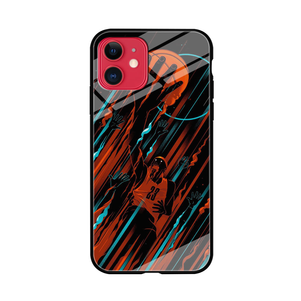Basketball Art 003 iPhone 11 Case-Phone Case-Tempered Glass Case-Altracase