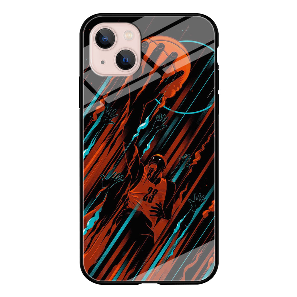 Basketball Art 003 iPhone 15 Case-Phone Case-Tempered Glass Case-Altracase