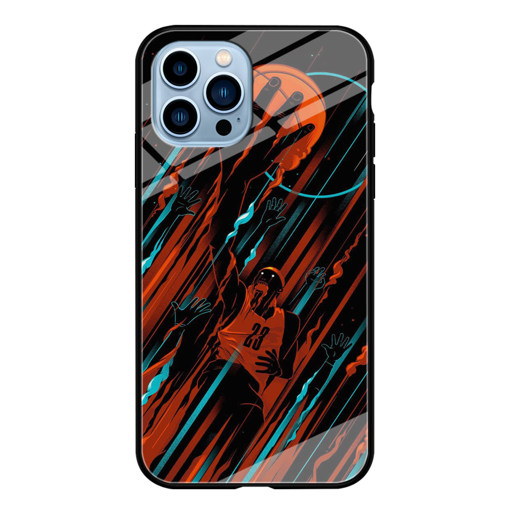 Basketball Art 003 iPhone 15 Pro Max Case-Phone Case-Tempered Glass Case-Altracase