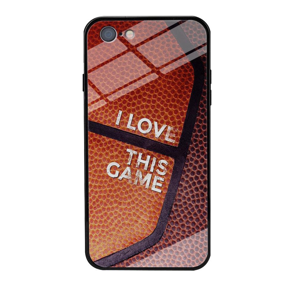 Basketball I Love This Game iPhone 6 | 6s Case-Phone Case-Tempered Glass Case-Altracase