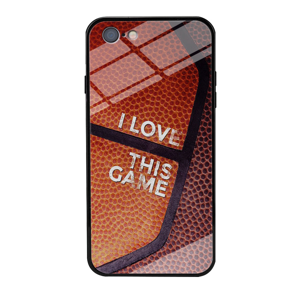 Basketball I Love This Game iPhone 6 Plus | 6s Plus Case-Phone Case-Tempered Glass Case-Altracase