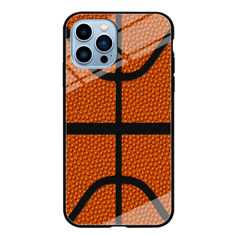 Basketball Pattern iPhone 15 Pro Max Case-Phone Case-Tempered Glass Case-Altracase