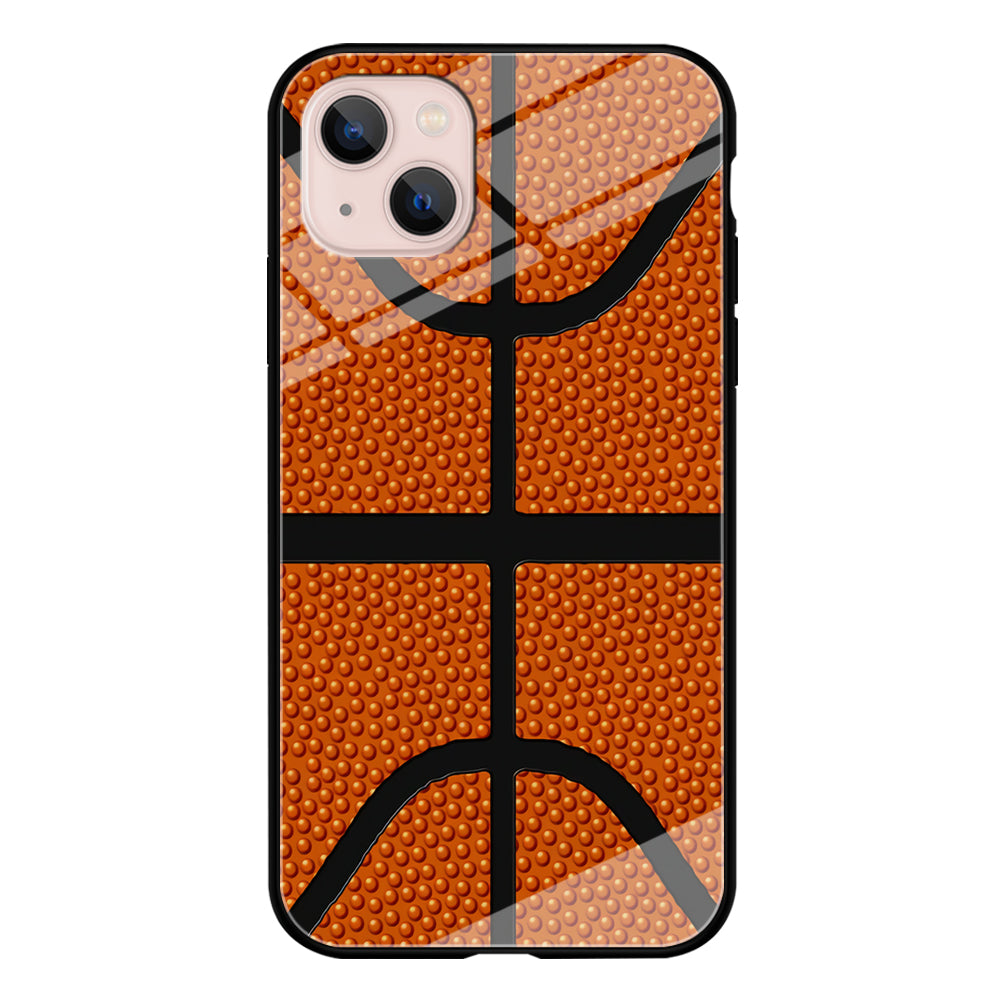 Basketball Pattern iPhone 13 Mini Case-Phone Case-Tempered Glass Case-Altracase