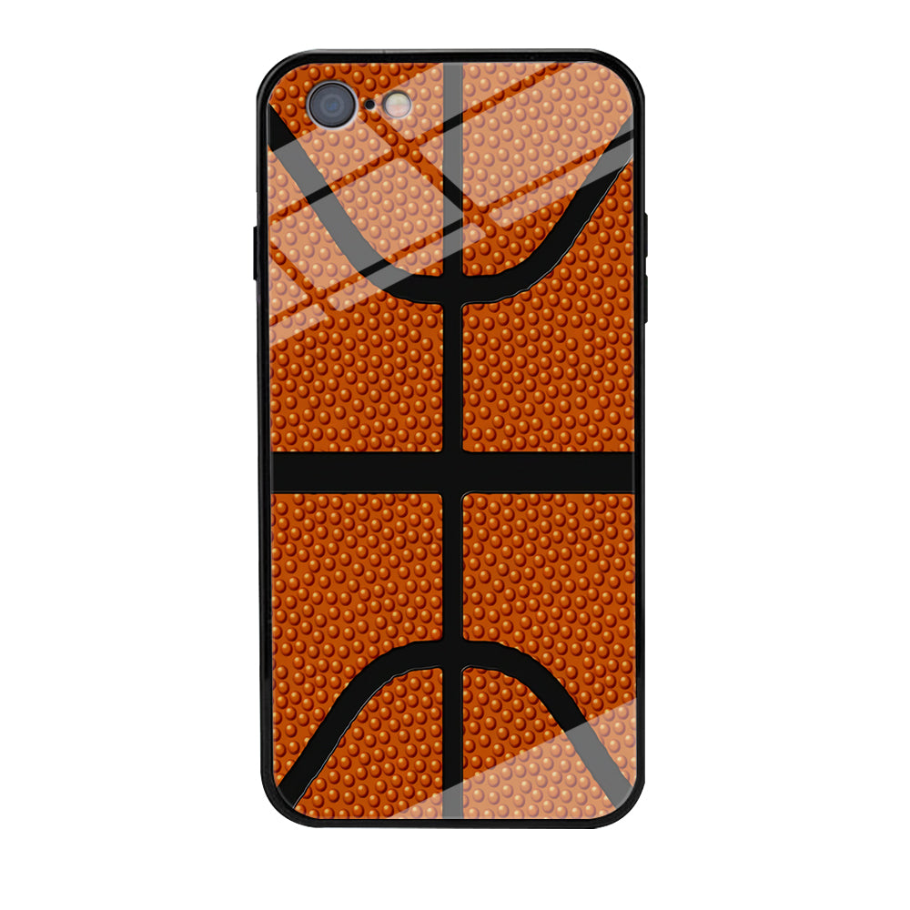 Basketball Pattern iPhone 6 Plus | 6s Plus Case-Phone Case-Tempered Glass Case-Altracase