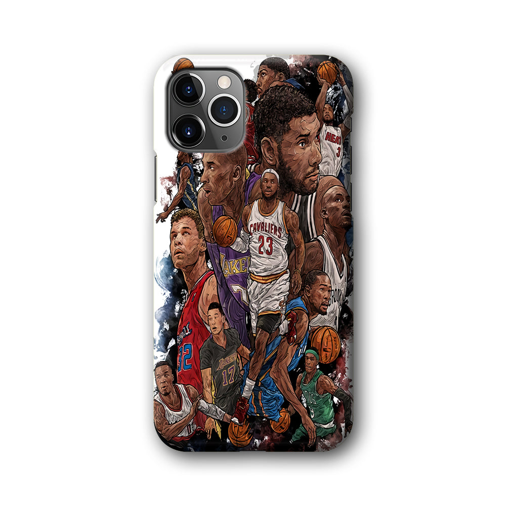 Basketball Players Art iPhone 11 Pro Case-Phone Case-3D Case-Altracase