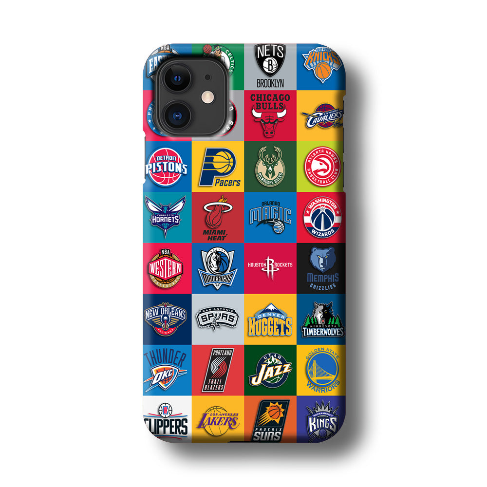 Basketball Teams NBA iPhone 11 Case-Phone Case-3D Case-Altracase