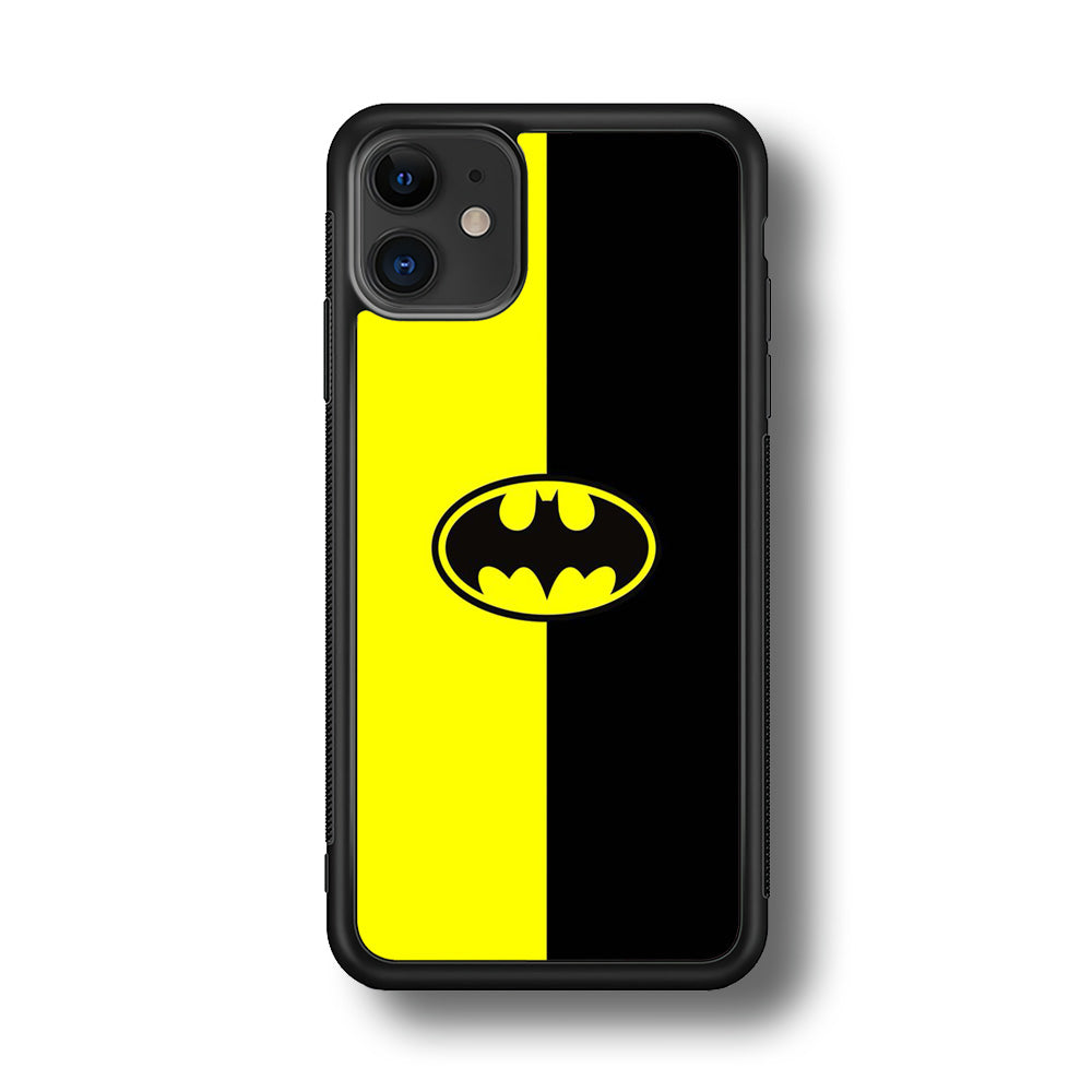 Batman 004 iPhone 11 Case-Phone Case-Rubber Black (2D Case)-Altracase