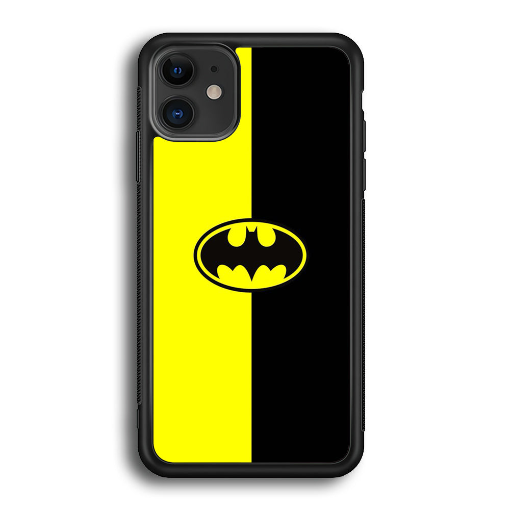 Batman 004 iPhone 12 Case-Phone Case-Rubber Black (2D Case)-Altracase