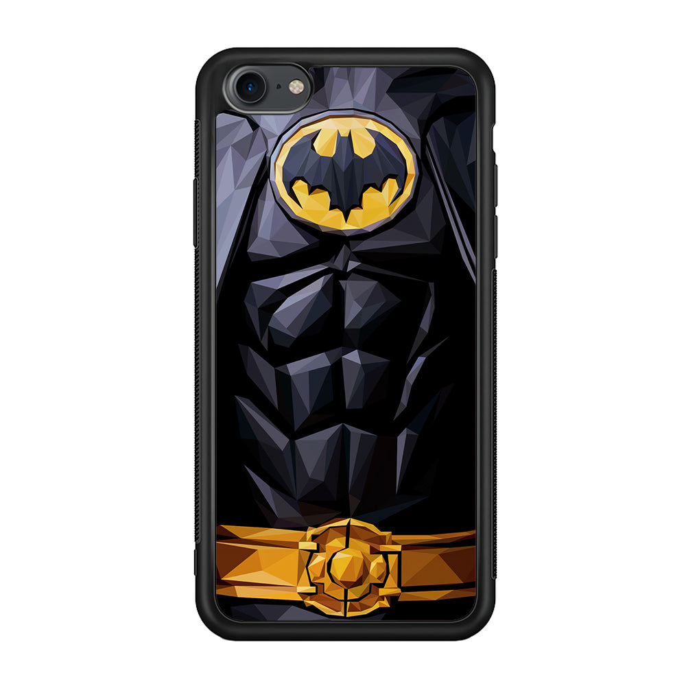 Batman Suit Armor iPhone 7 Case-Phone Case-Rubber Black (2D Case)-Altracase