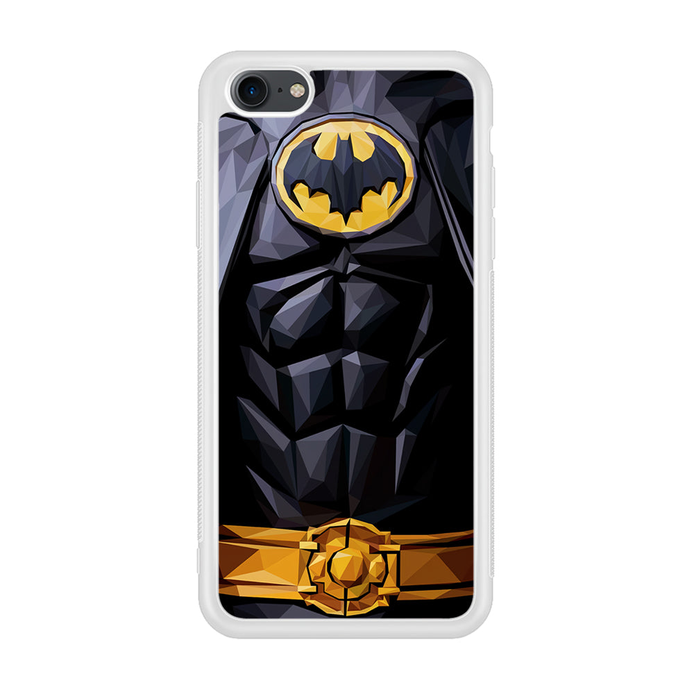 Batman Suit Armor iPhone 7 Case-Phone Case-Rubber White (2D Case)-Altracase