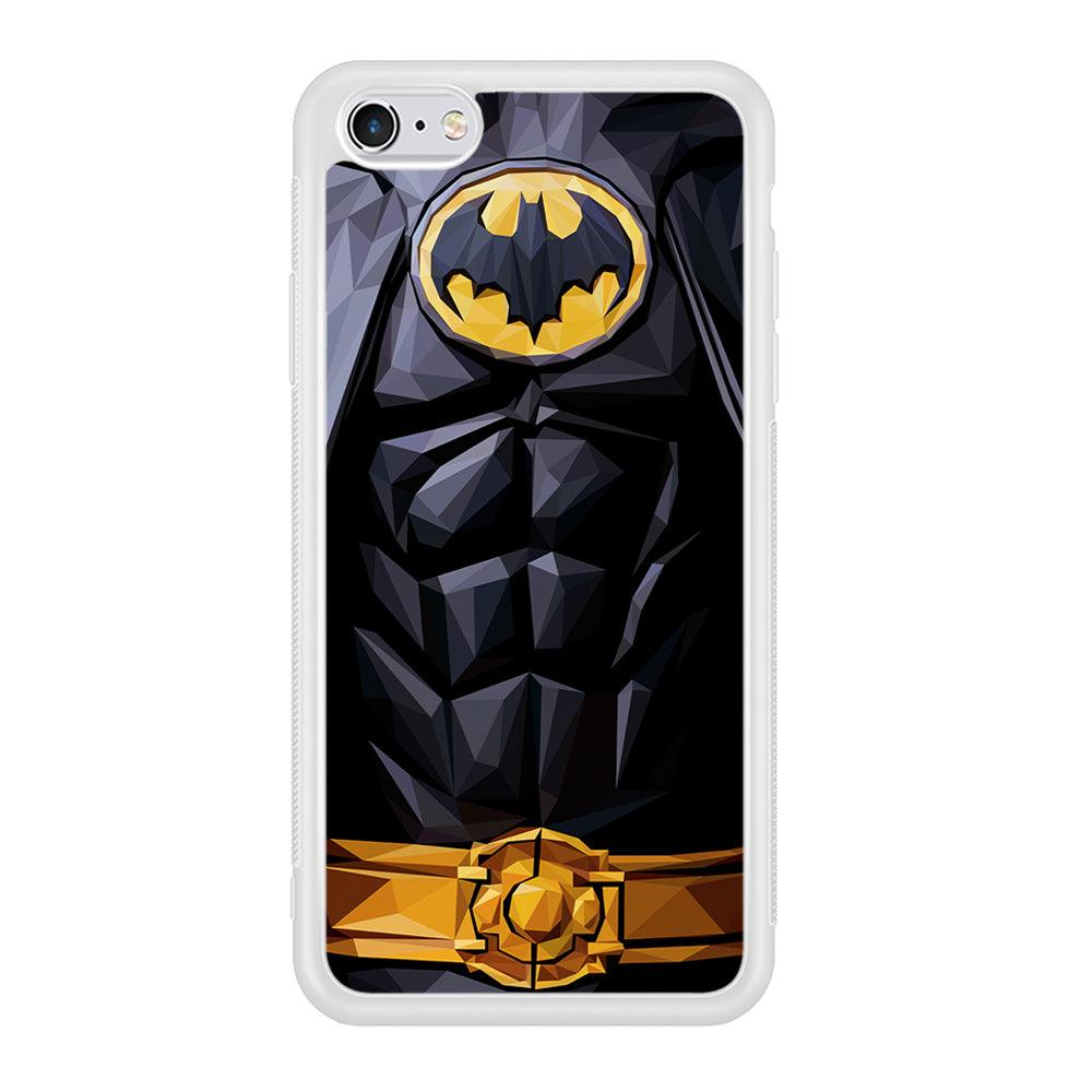 Batman Suit Armor iPhone 6 | 6s Case-Phone Case-Rubber White (2D Case)-Altracase