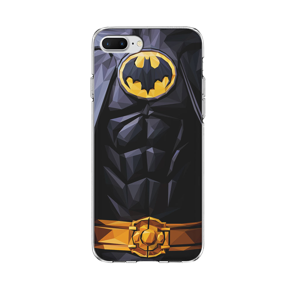 Batman Suit Armor iPhone 8 Plus Case-Phone Case-Clear Soft Case-Altracase