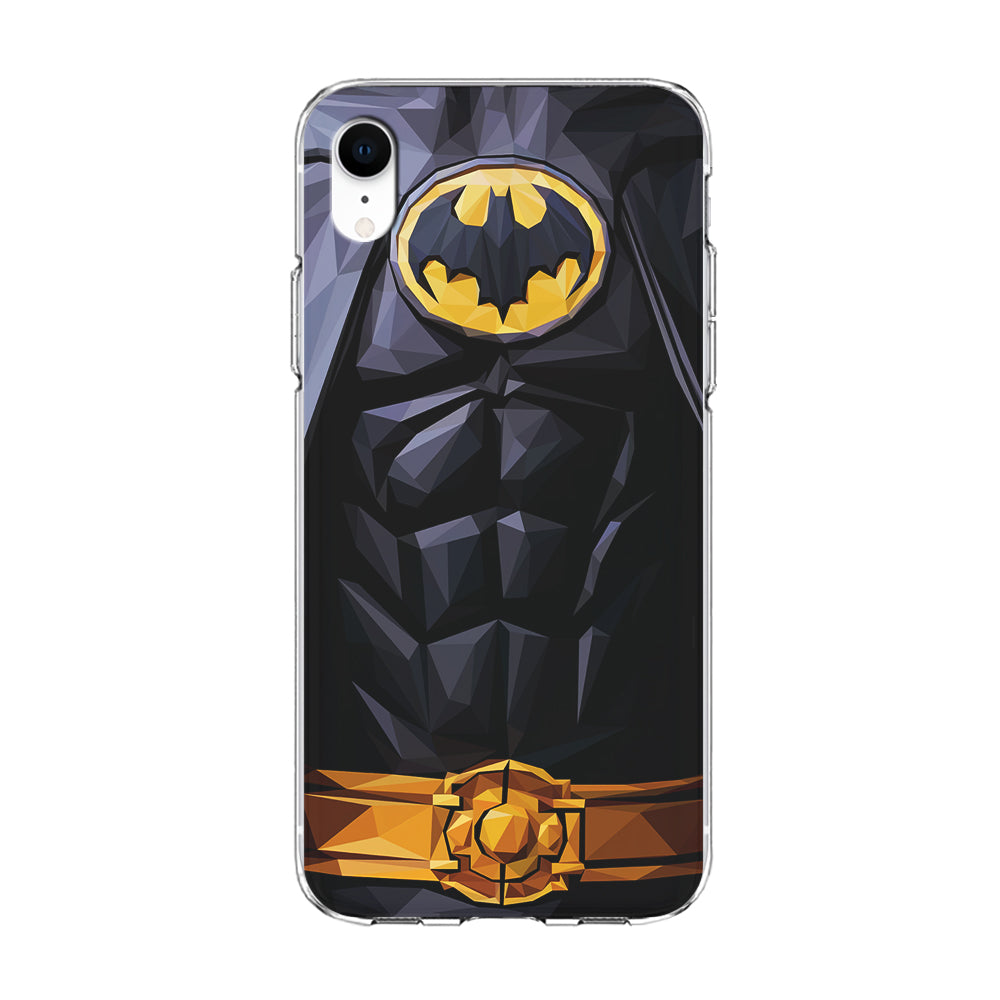Batman Suit Armor iPhone XR Case-Phone Case-Clear Soft Case-Altracase