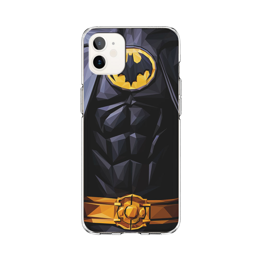 Batman Suit Armor iPhone 12 Case-Phone Case-Clear Soft Case-Altracase