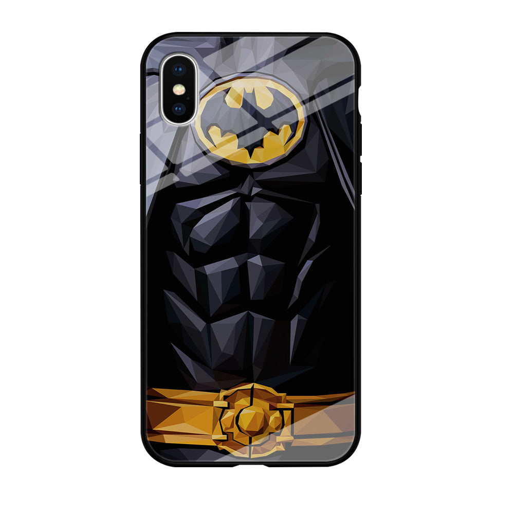 Batman Suit Armor iPhone X Case-Phone Case-Tempered Glass Case-Altracase