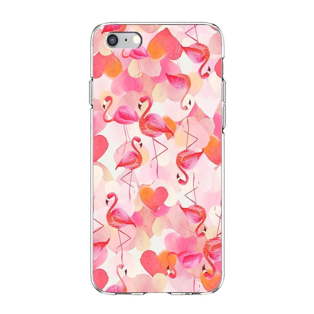Beautiful Flamingo Art iPhone 6 | 6s Case-Phone Case-Clear Soft Case-Altracase