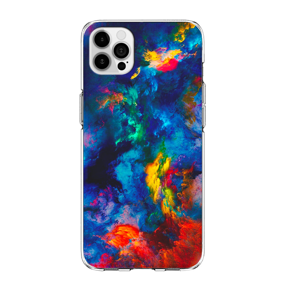 Beautiful Marble Colorful 001 iPhone 13 Pro Case-Phone Case-Clear Soft Case-Altracase