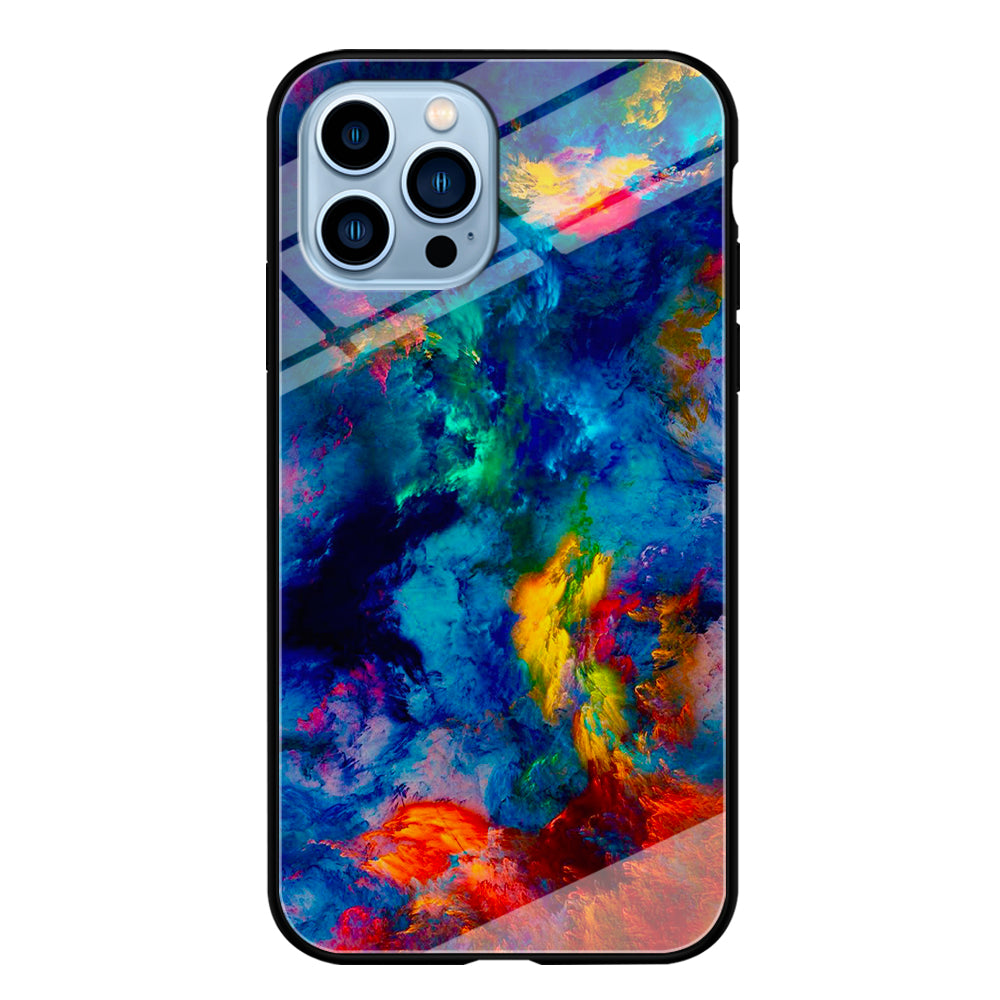 Beautiful Marble Colorful 001 iPhone 15 Pro Case-Phone Case-Tempered Glass Case-Altracase