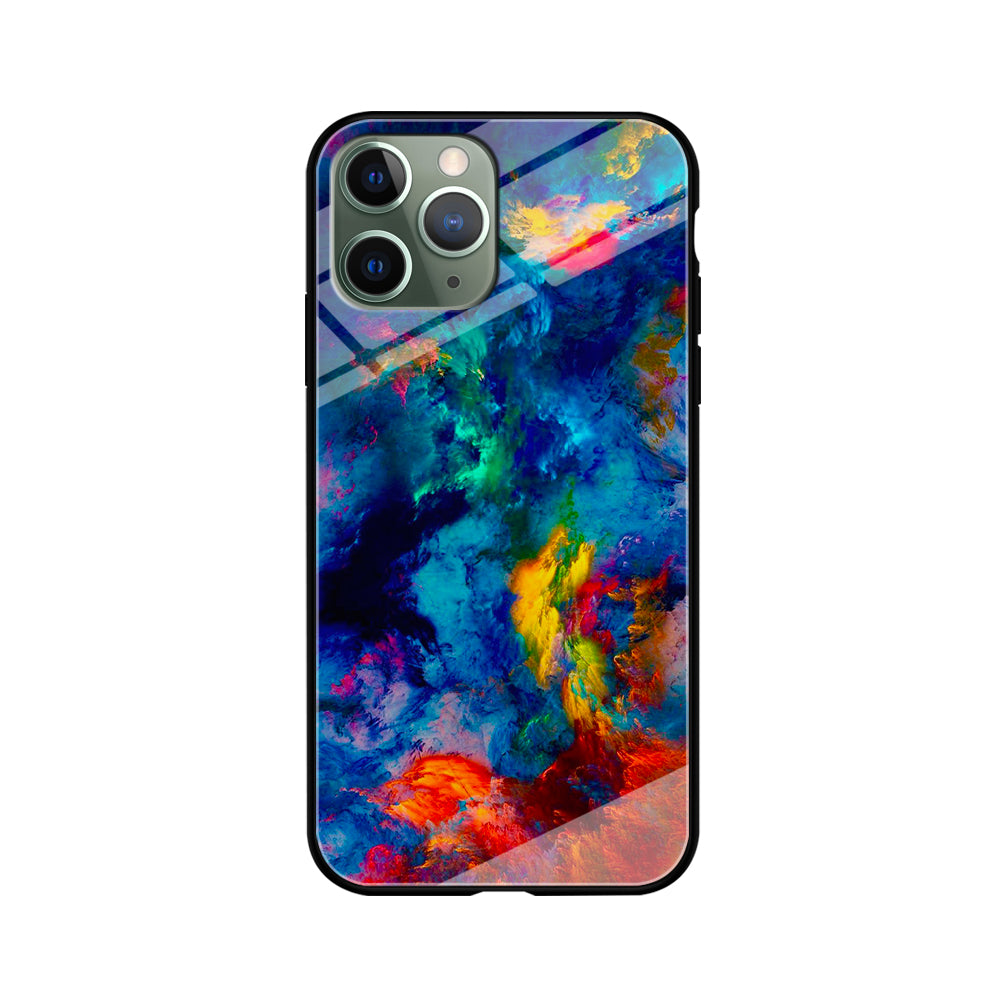 Beautiful Marble Colorful 001 iPhone 11 Pro Case-Phone Case-Tempered Glass Case-Altracase