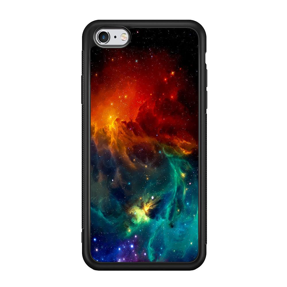 Beautiful Space Colorful 001 iPhone 6 | 6s Case-Phone Case-Rubber Black (2D Case)-Altracase