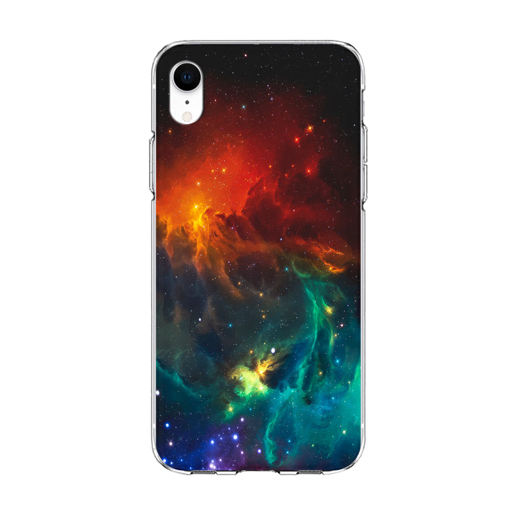 Beautiful Space Colorful 001 iPhone XR Case-Phone Case-Clear Soft Case-Altracase