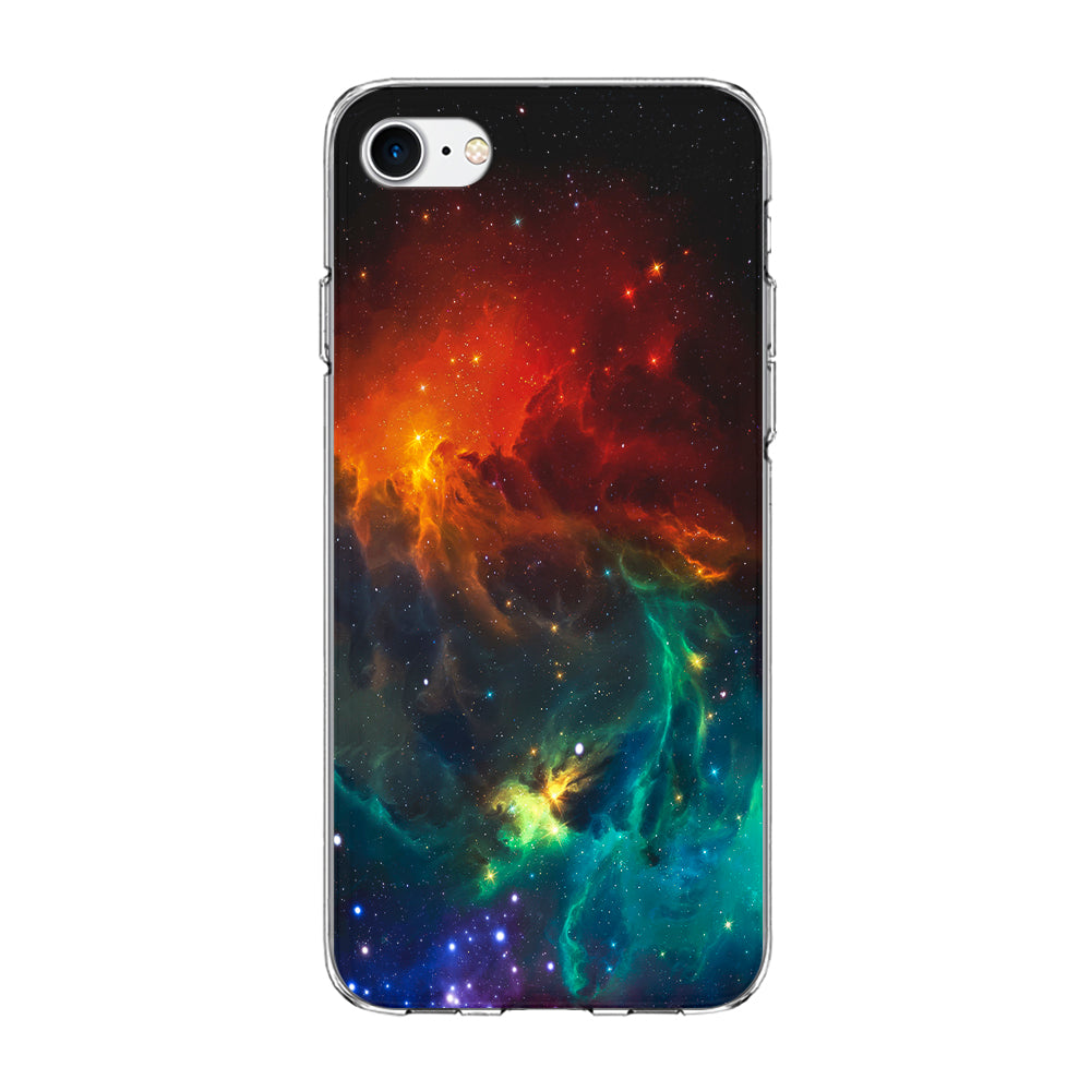Beautiful Space Colorful 001 iPhone 7 Case-Phone Case-Clear Soft Case-Altracase