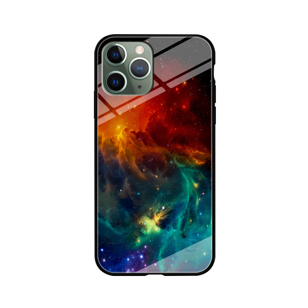 Beautiful Space Colorful 001 iPhone 11 Pro Case-Phone Case-Tempered Glass Case-Altracase