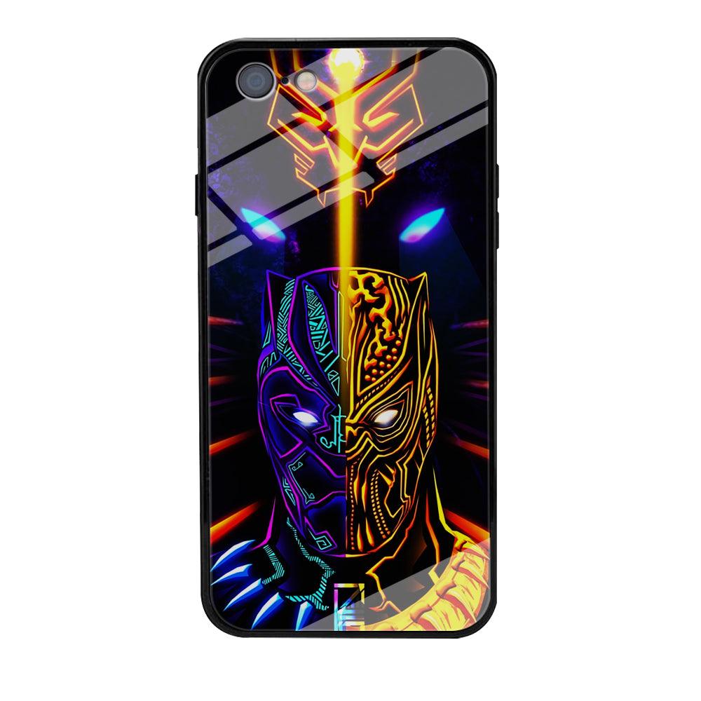 Black Panther And Golden Jaguar iPhone 6 | 6s Case-Phone Case-Tempered Glass Case-Altracase