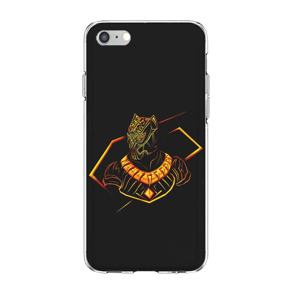 Black Panther Golden Art iPhone 6 | 6s Case-Phone Case-Clear Soft Case-Altracase