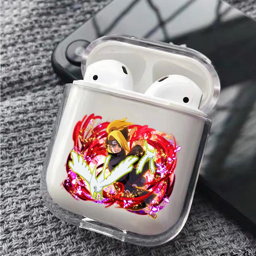 Blazing Deidara Hard Plastic Protective Clear Case Cover For Apple Airpods-AirPod Case-Altracase
