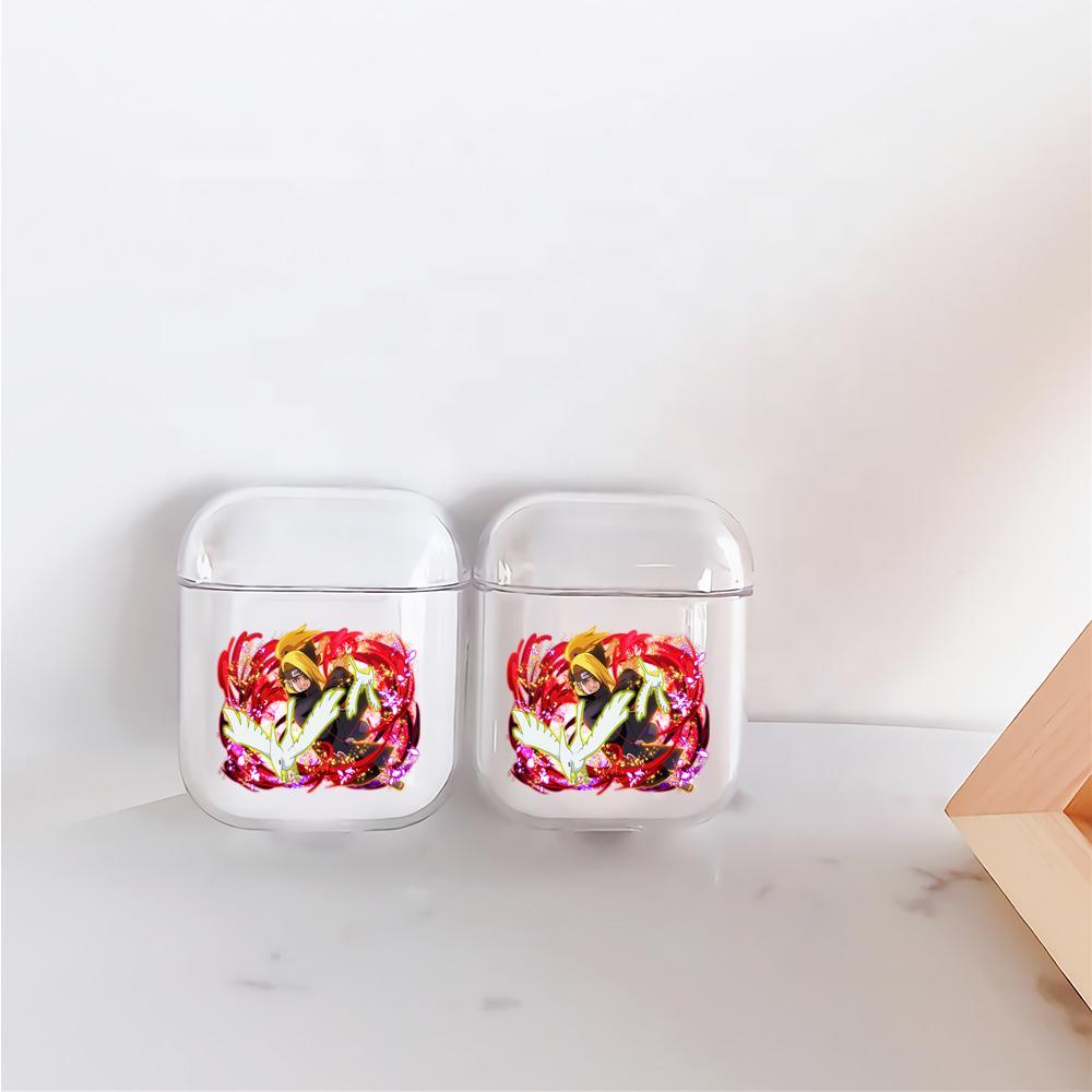 Blazing Deidara Hard Plastic Protective Clear Case Cover For Apple Airpods-AirPod Case-Altracase