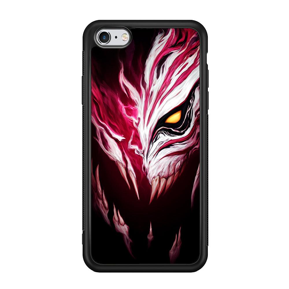 Bleach Hollow Mask Art iPhone 6 | 6s Case-Phone Case-Rubber Black (2D Case)-Altracase