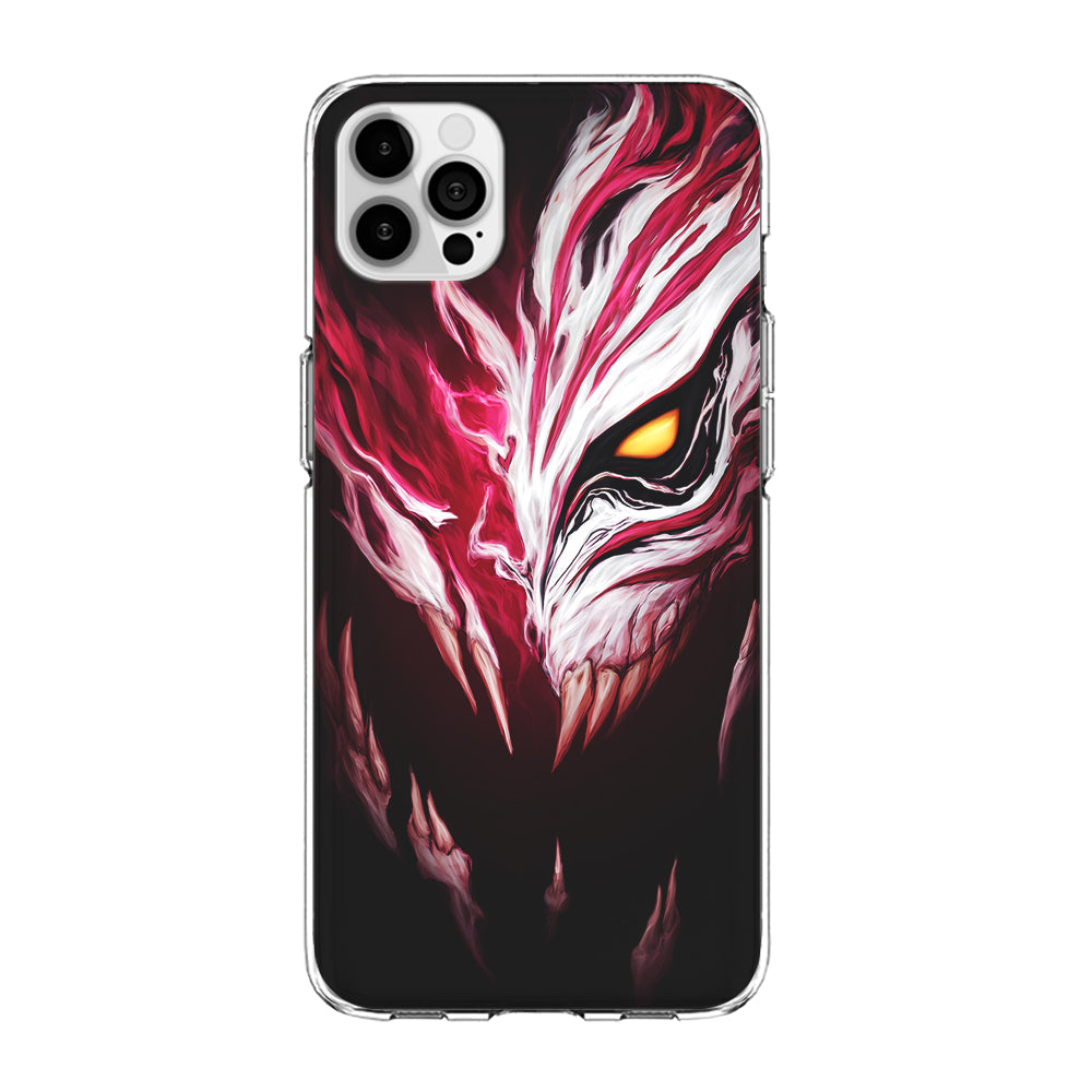 Bleach Hollow Mask Art iPhone 15 Pro Case-Phone Case-Clear Soft Case-Altracase