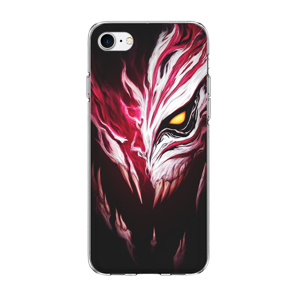Bleach Hollow Mask Art iPhone 8 Case-Phone Case-Clear Soft Case-Altracase