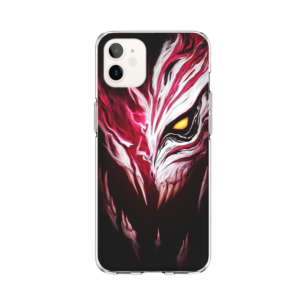 Bleach Hollow Mask Art iPhone 12 Case-Phone Case-Clear Soft Case-Altracase