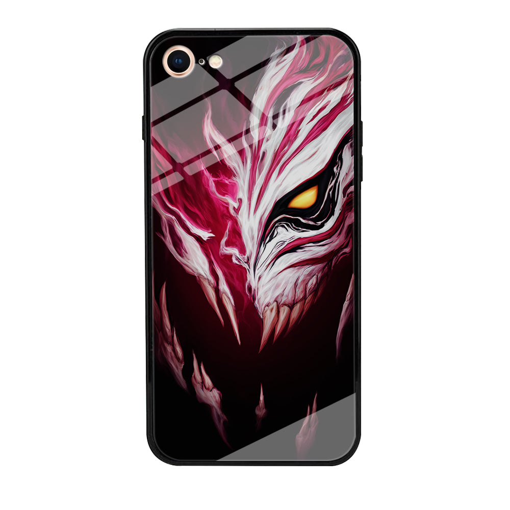 Bleach Hollow Mask Art iPhone SE 3 2022 Case-Phone Case-Tempered Glass Case-Altracase